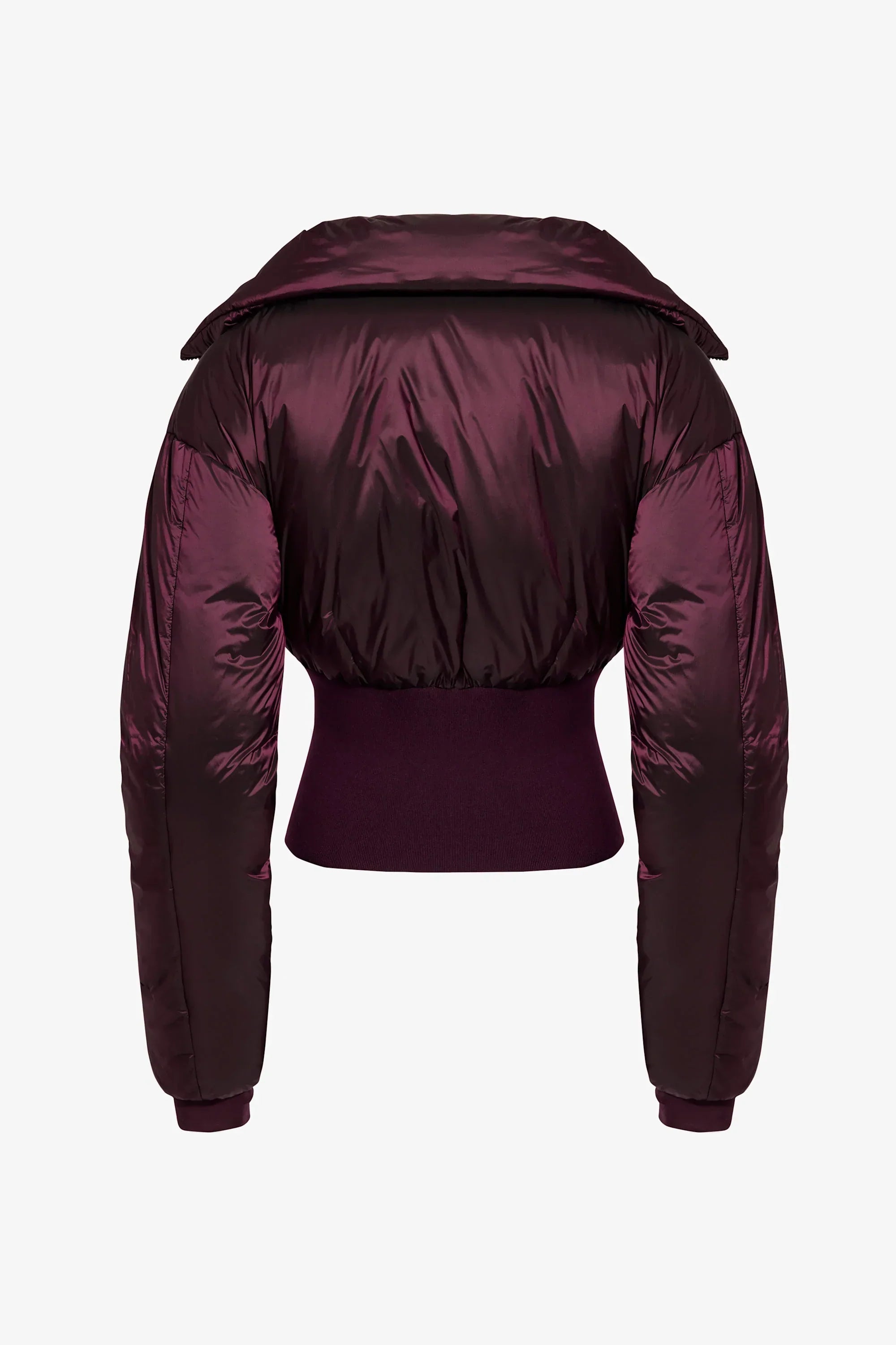 Waterproof Layered Ski Jacket in Burgundy