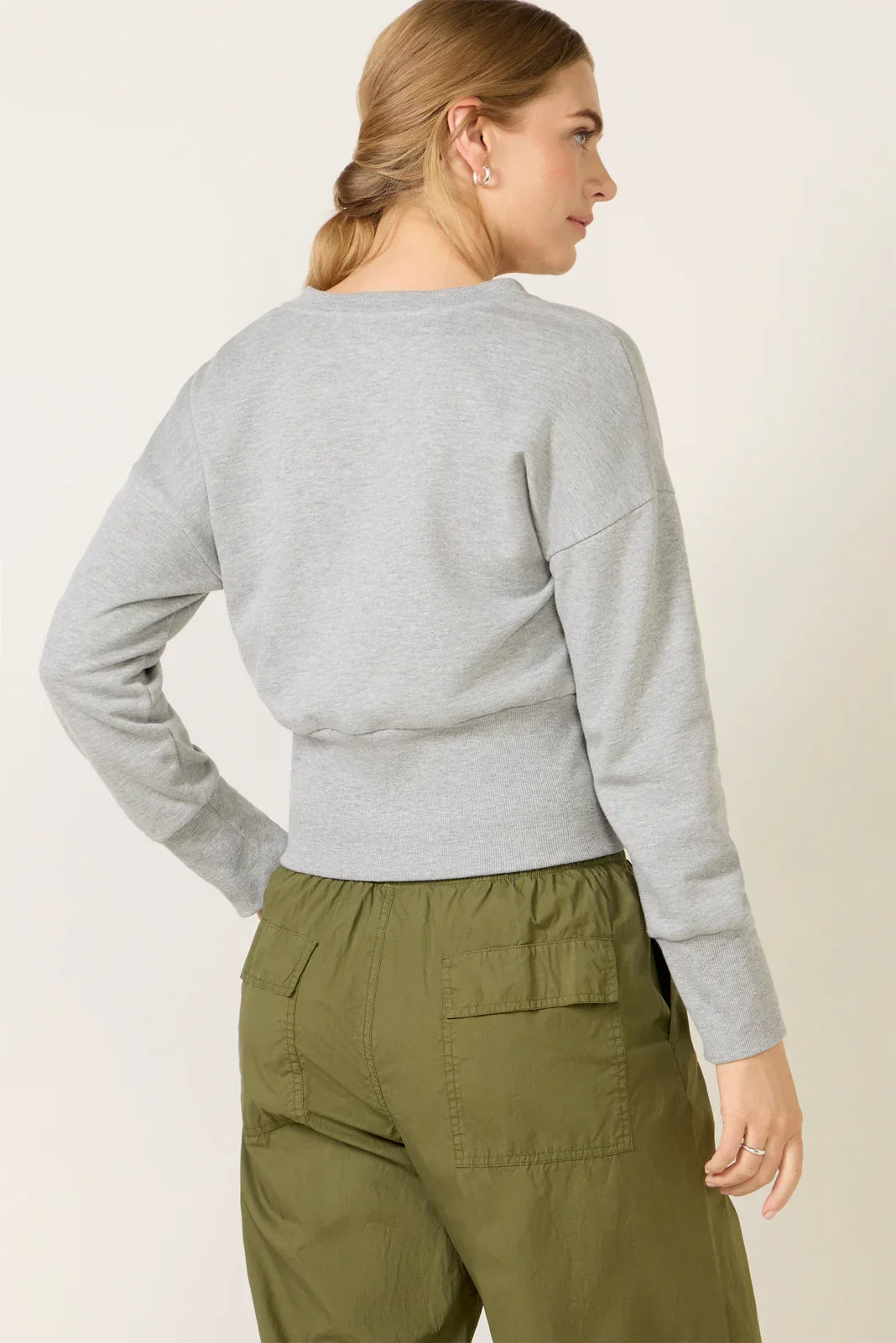 Lydia Snap Front Sweatshirt