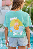 Stay Salty Mint Graphic Tee