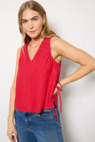 Gio Little Linen V Neck